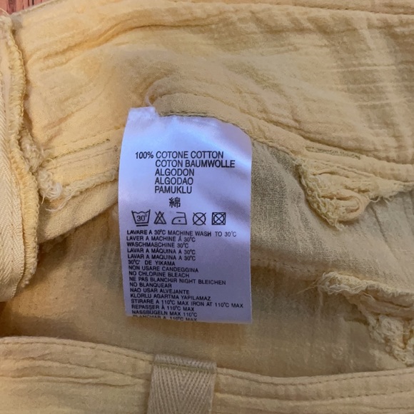 Diesel yellow ruffle skirt - Picture 5 of 6